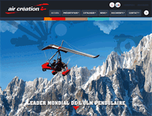 Tablet Screenshot of aircreation.fr